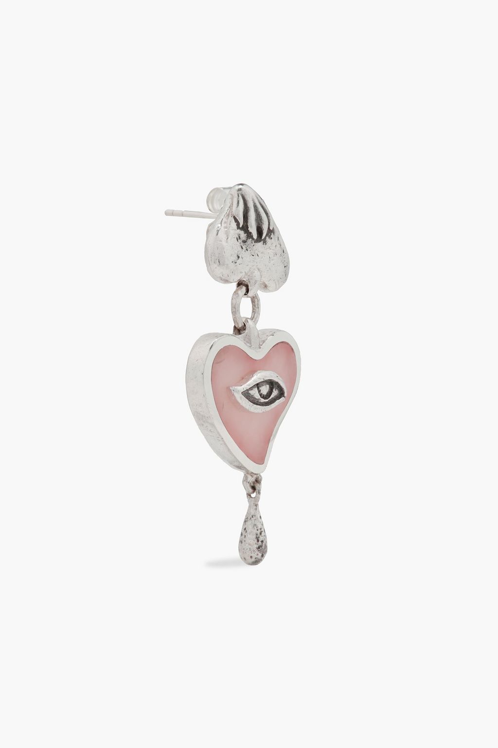 PAMELA LOVE Sterling silver opal earrings