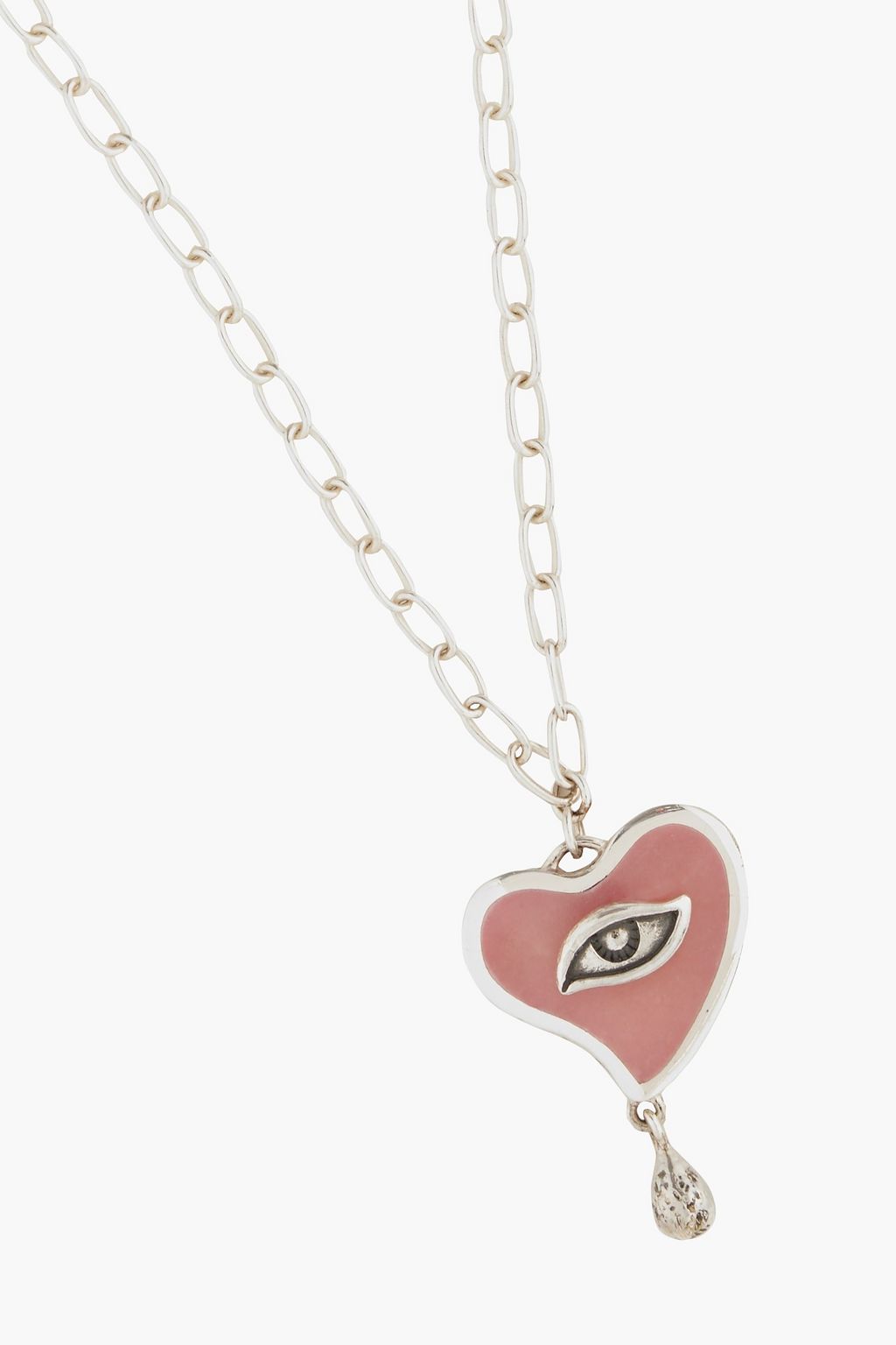 PAMELA LOVE Camille sterling silver opal necklace