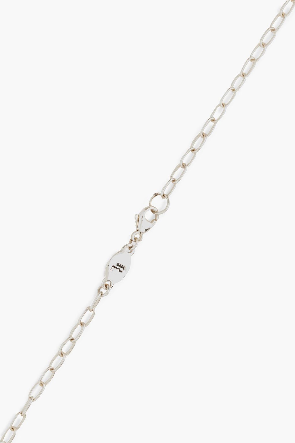 PAMELA LOVE Camille sterling silver opal necklace