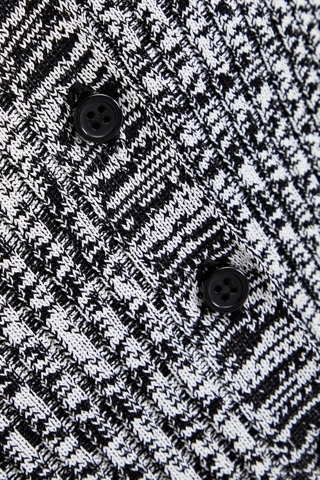BAUM UND PFERDGARTEN Cabriola space-dyed ribbed-knit midi dress