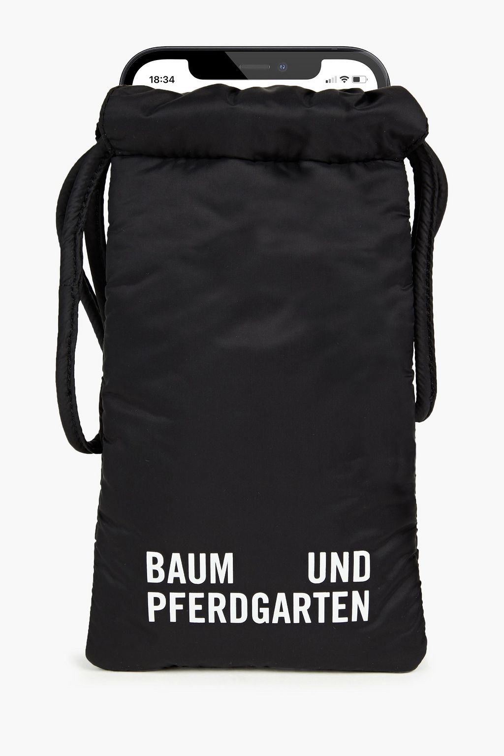 BAUM UND PFERDGARTEN Printed shell phone pouch
