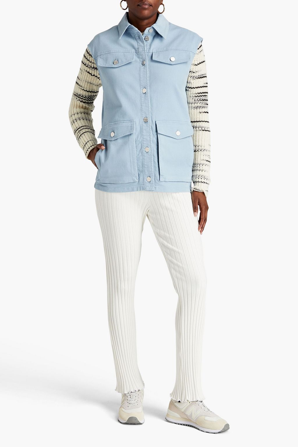 BAUM UND PFERDGARTEN Bodu denim vest