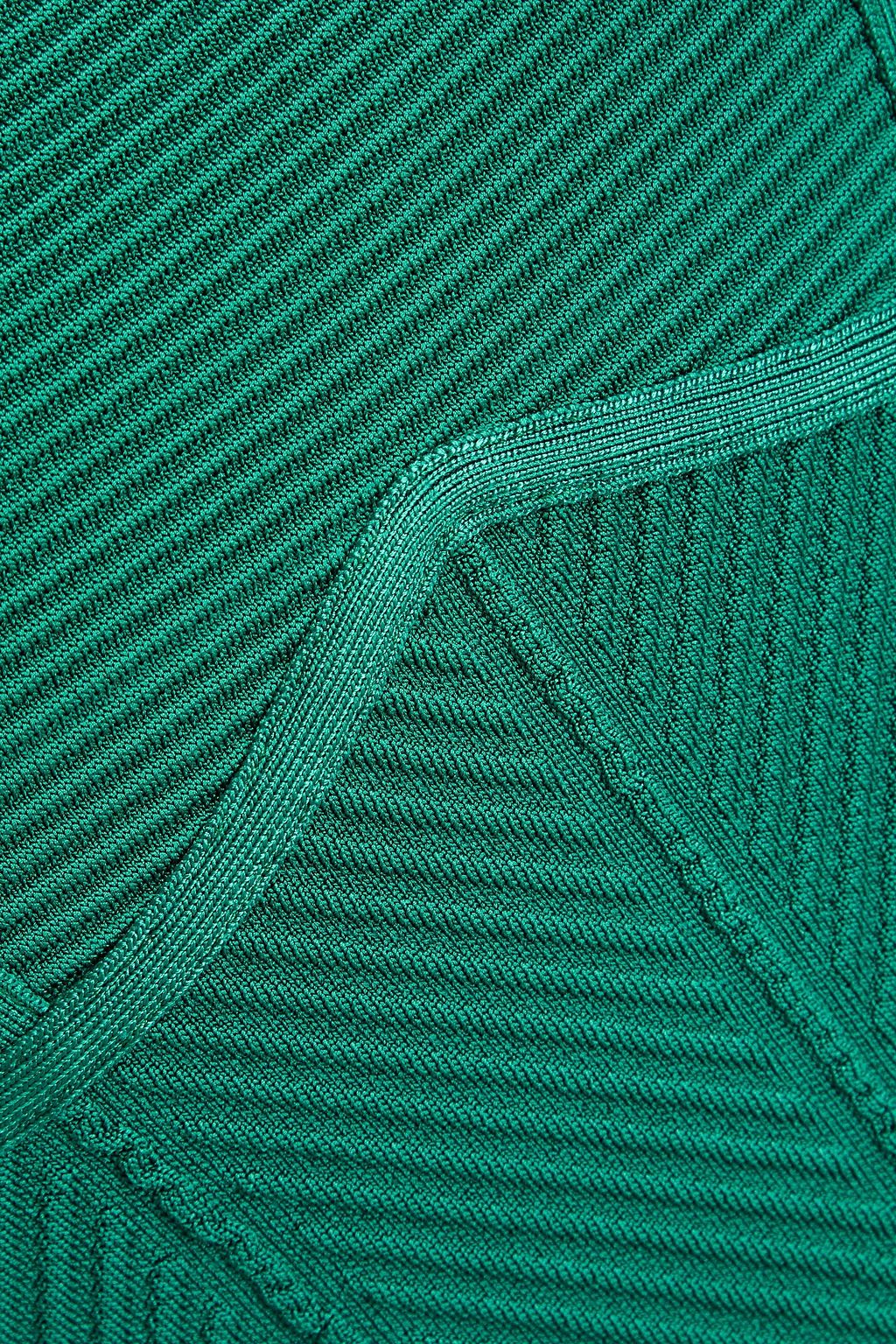 HERVÉ LÉGER Ribbed bandage dress