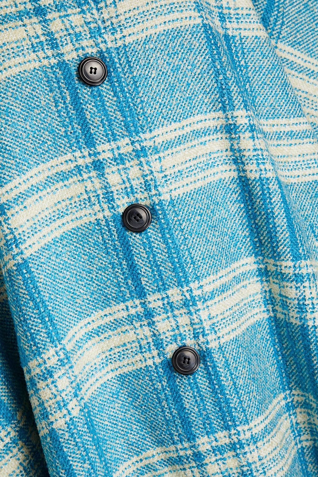 BAUM UND PFERDGARTEN Darling oversized checked tweed coat