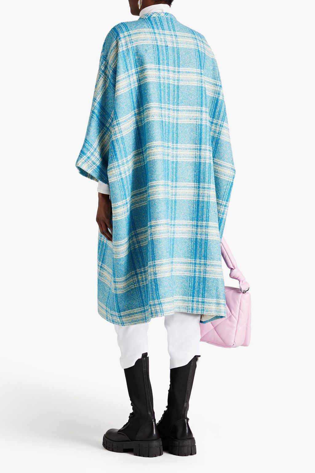 BAUM UND PFERDGARTEN Darling oversized checked tweed coat