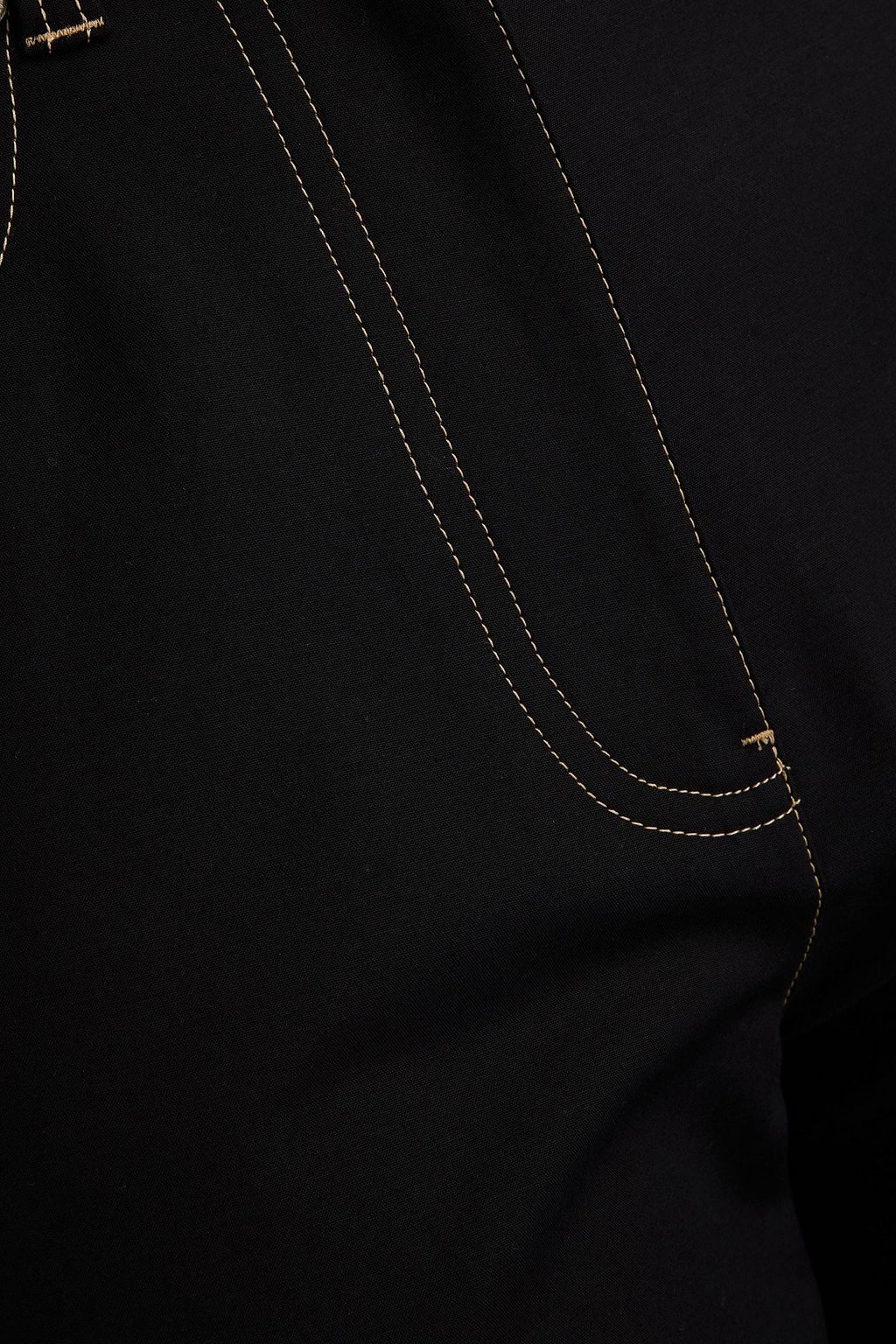 HELMUT LANG بنطلون بقصّة بوت كت من القطن المرن