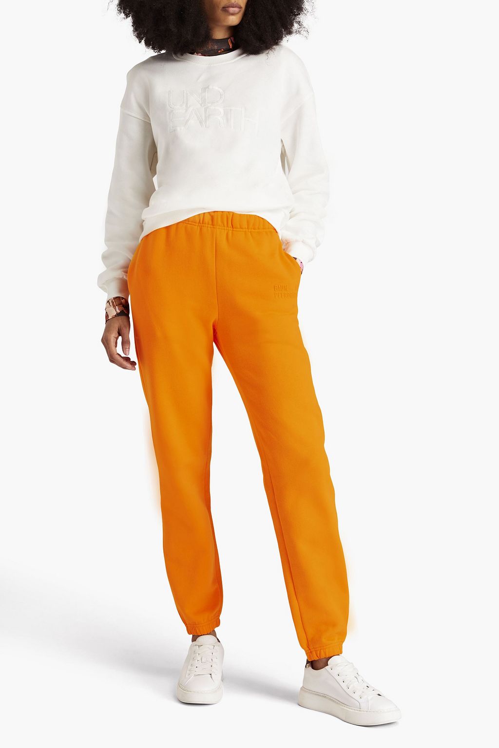BAUM UND PFERDGARTEN Jeantelle organic cotton-fleece track pants