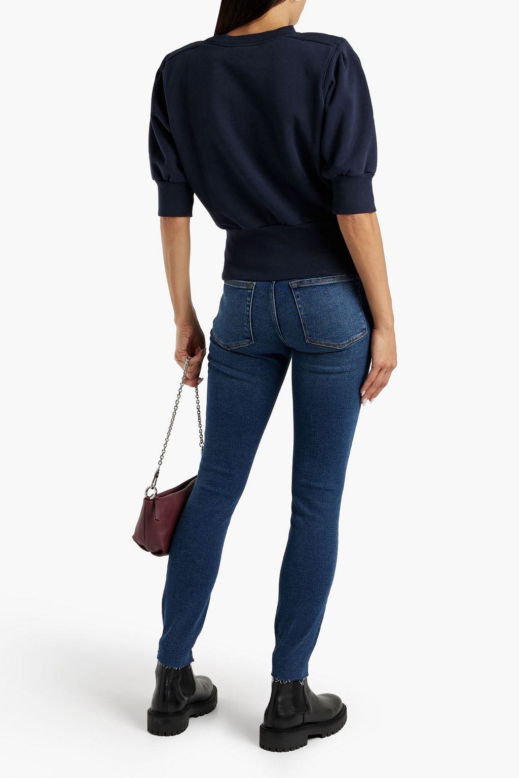 GOOD AMERICAN Good Legs high-rise skinny jeans