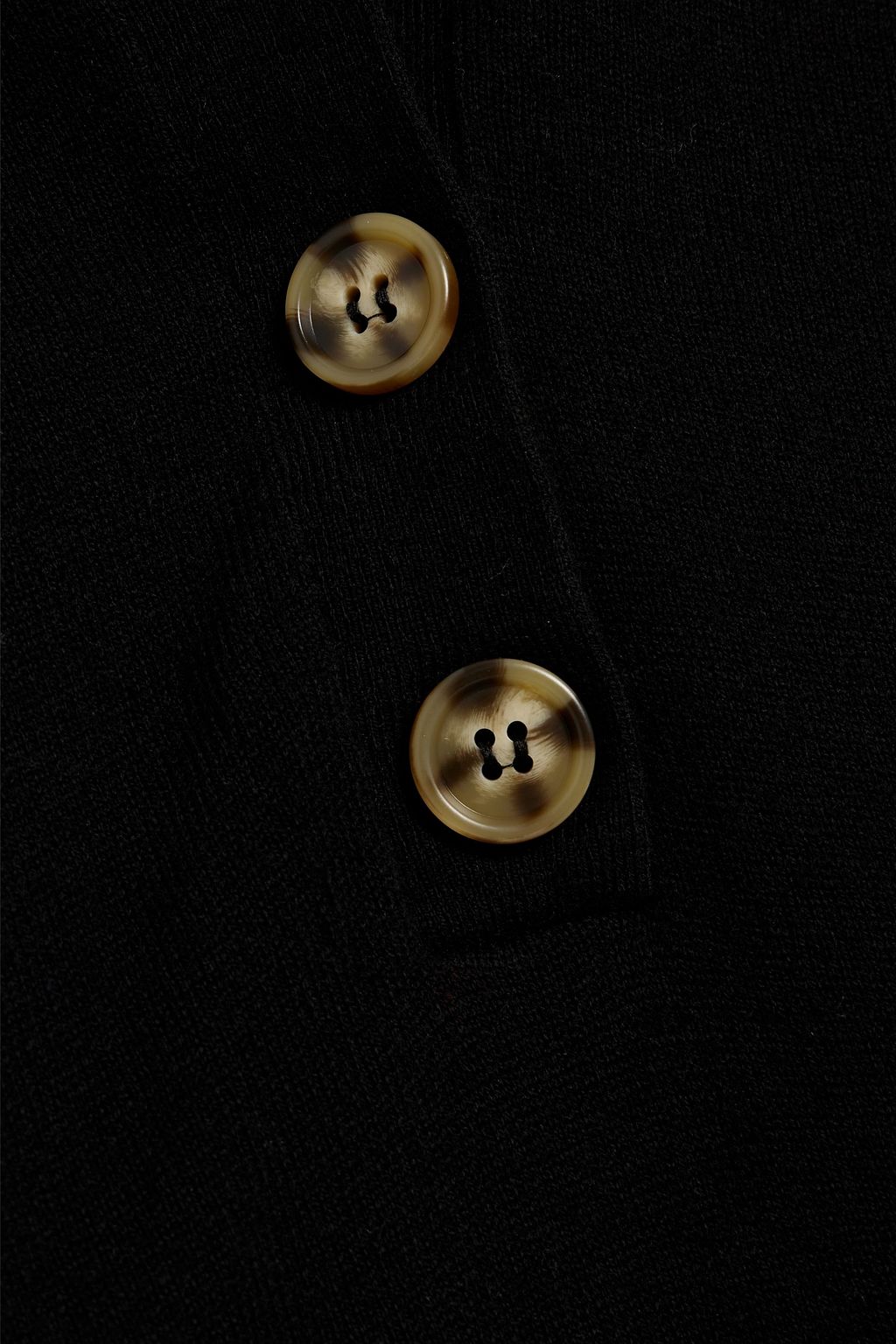 NICHOLAS Wool and cotton-blend polo shirt