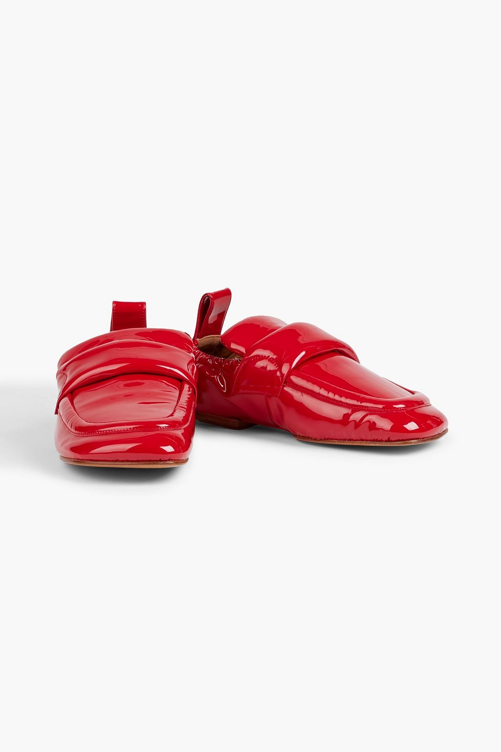 DRIES VAN NOTEN Patent-leather loafers