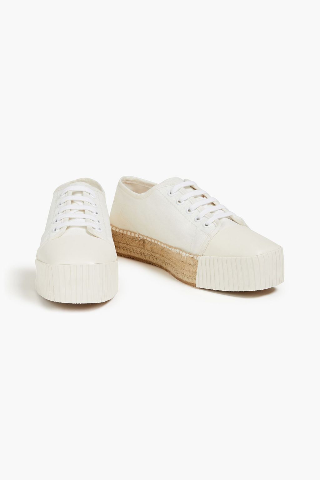 PALM ANGELS Canvas espadrille sneakers