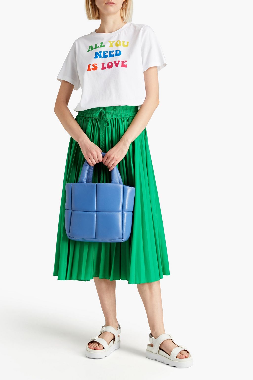 CHINTI & PARKER Printed cotton-jersey T-shirt