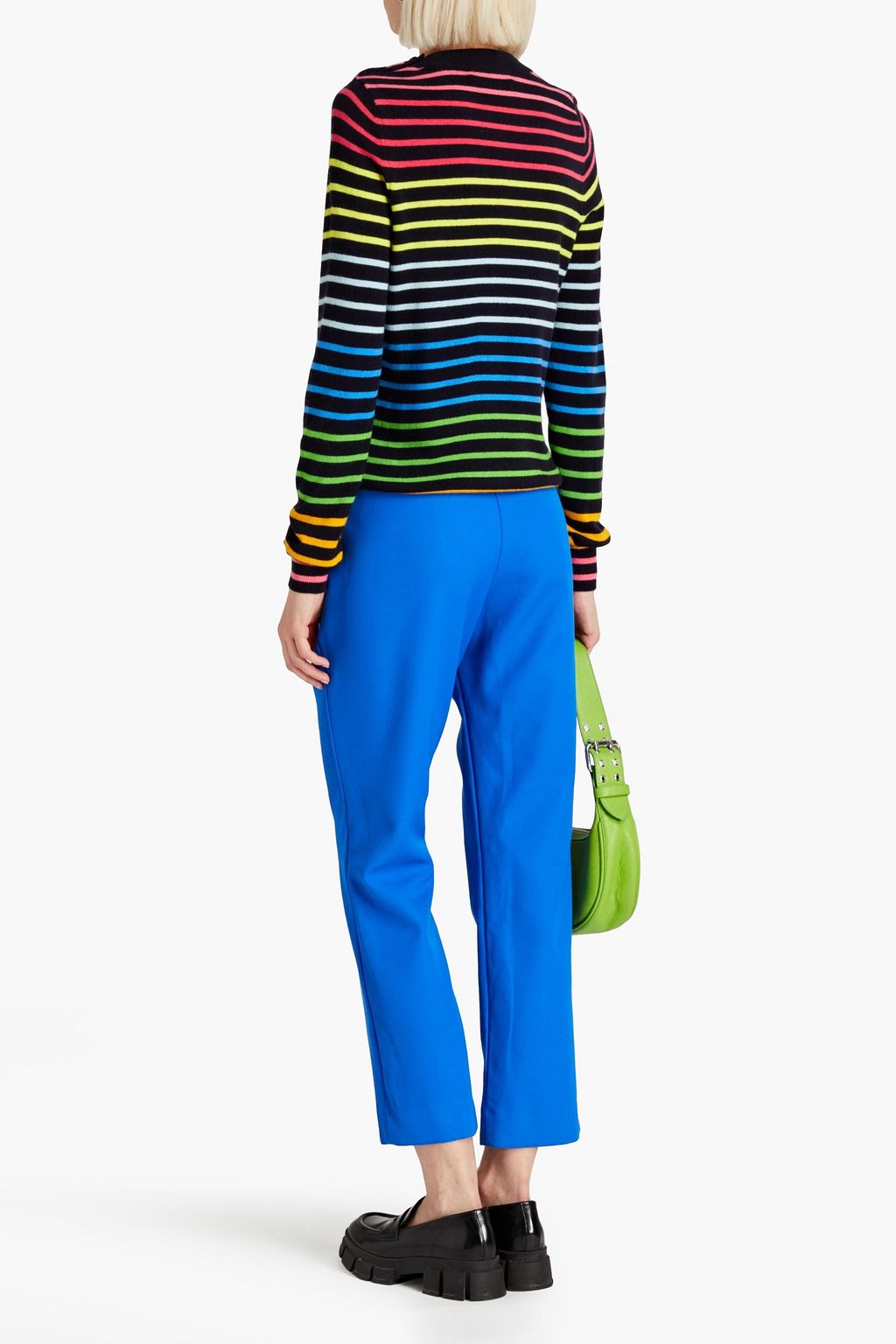CHINTI & PARKER Striped wool and cashmere-blend sweater