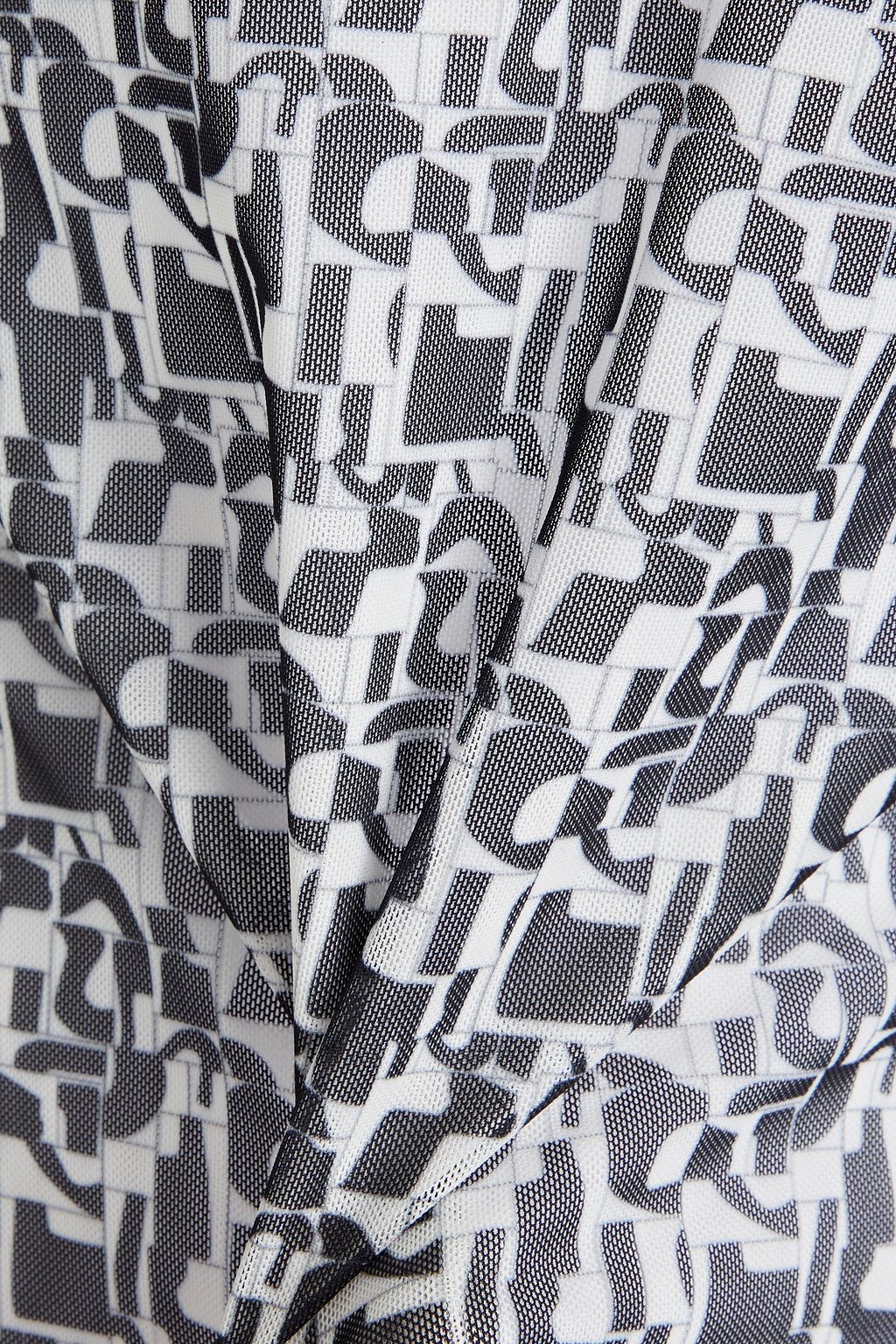BAUM UND PFERDGARTEN Janita printed stretch-mesh polo shirt