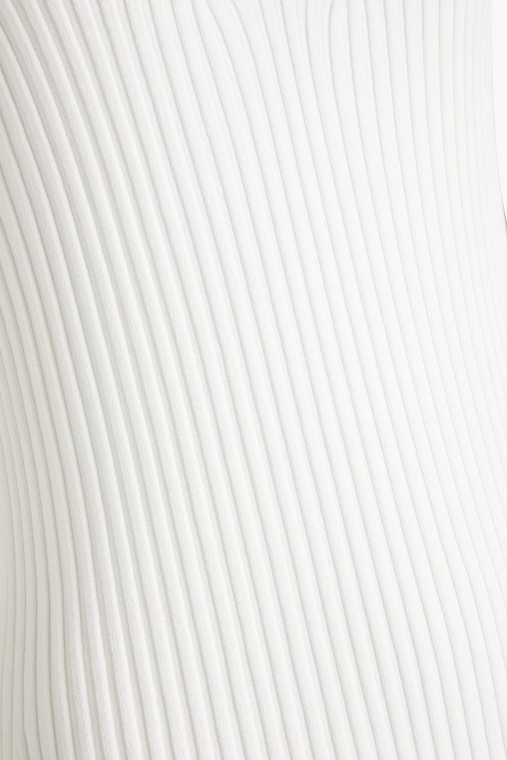 HELMUT LANG Ribbed-knit midi dress