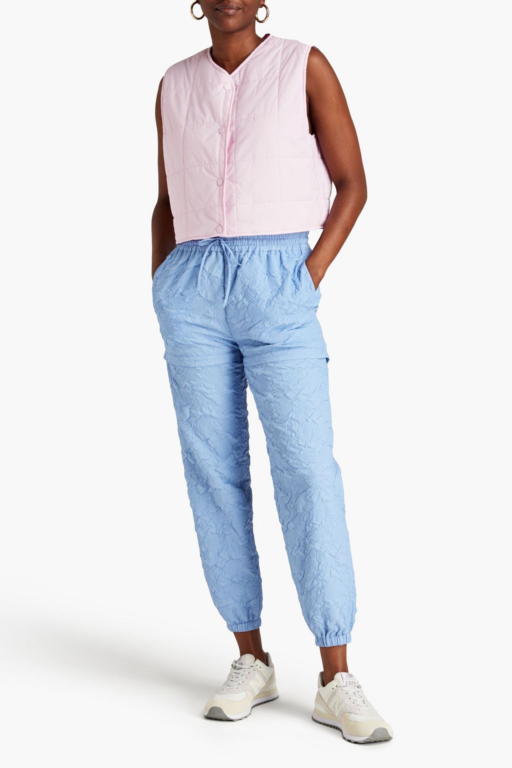 BAUM UND PFERDGARTEN Natal convertible shell track pants