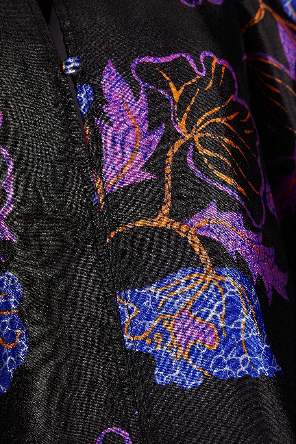 BAUM UND PFERDGARTEN Mitzy printed satin-crepe blouse