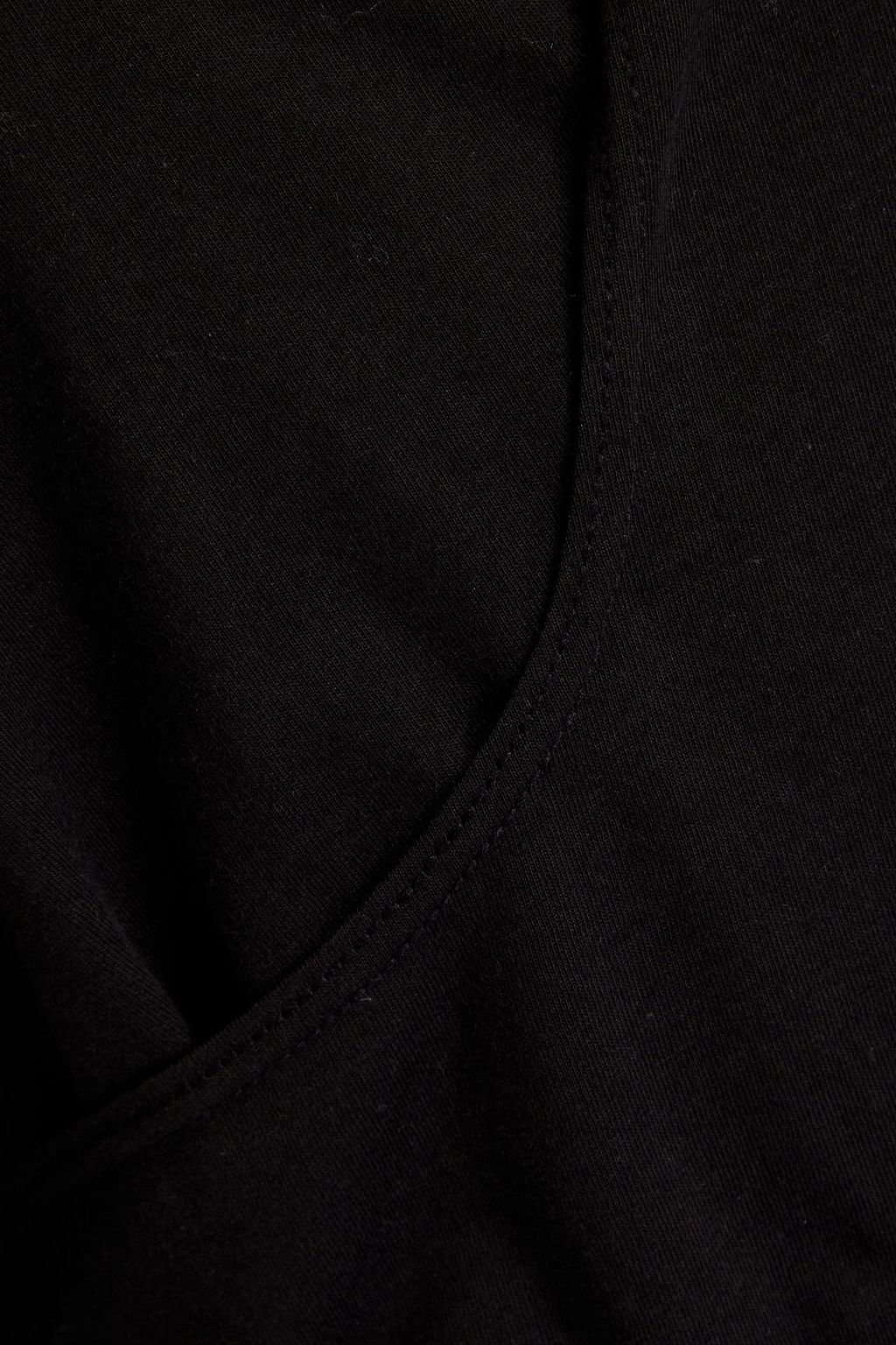 A.L.C. Wrap-effect cotton-jersey Top