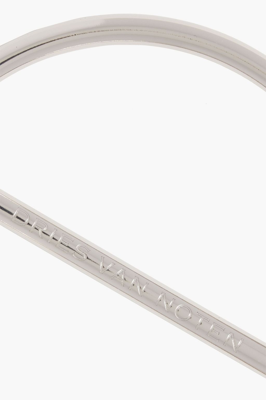 DRIES VAN NOTEN Silver-tone scarf ring