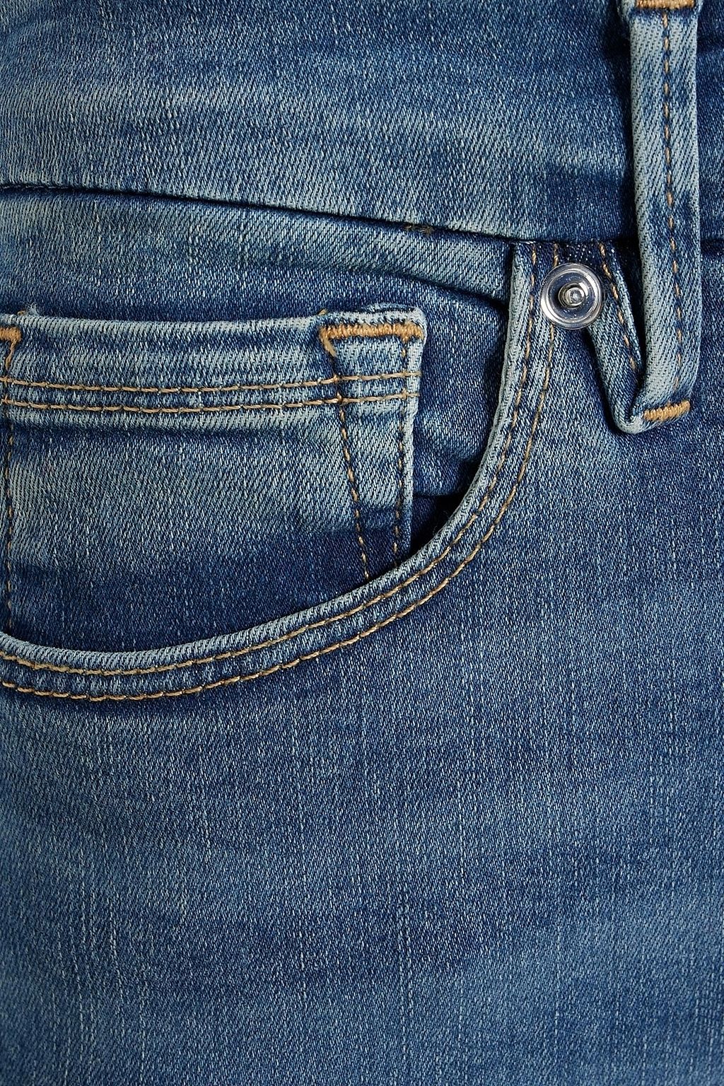 GOOD AMERICAN Cropped high-rise skinny jeans