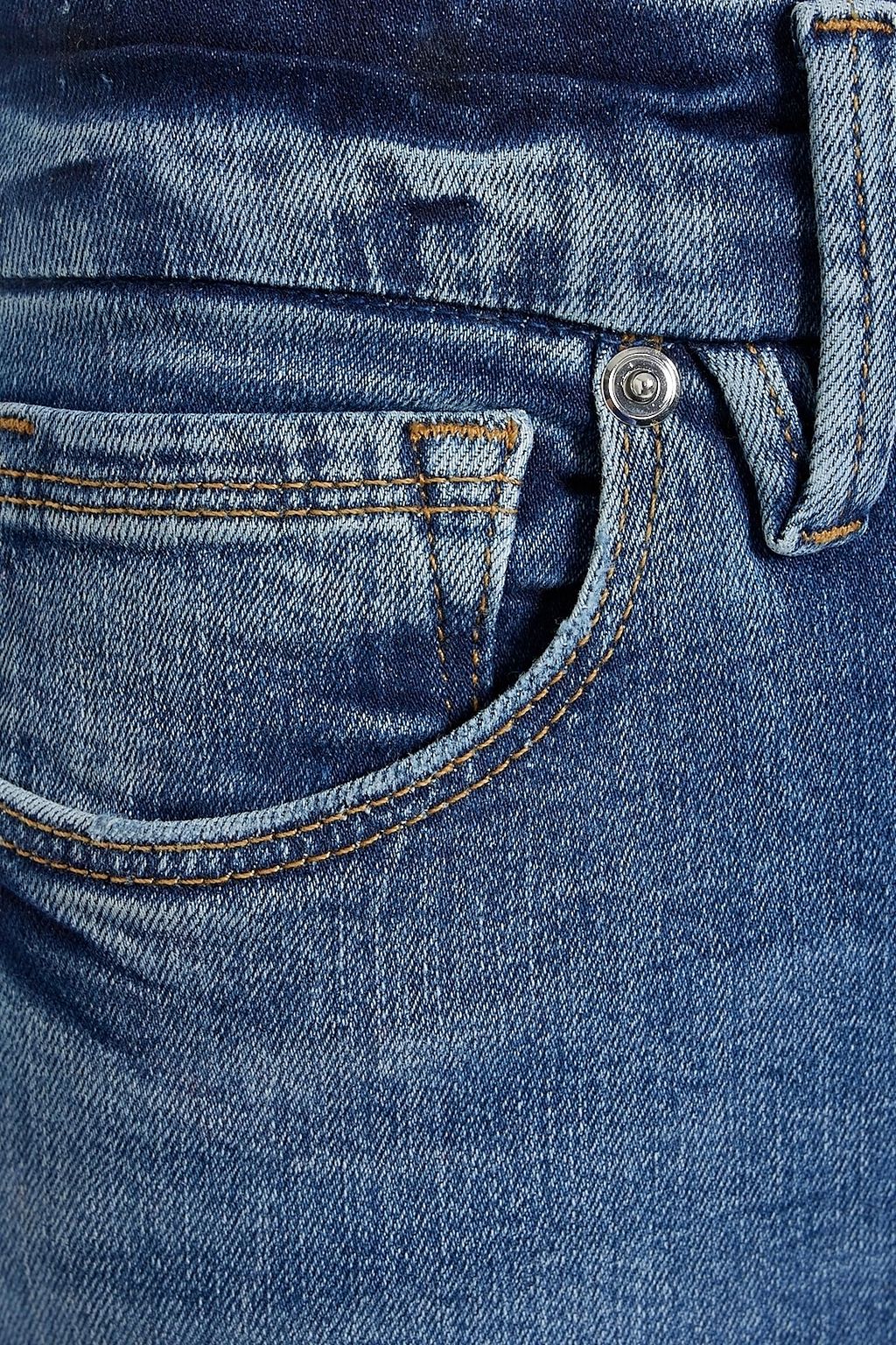 GOOD AMERICAN Good Waist cropped high-rise skinny jeans