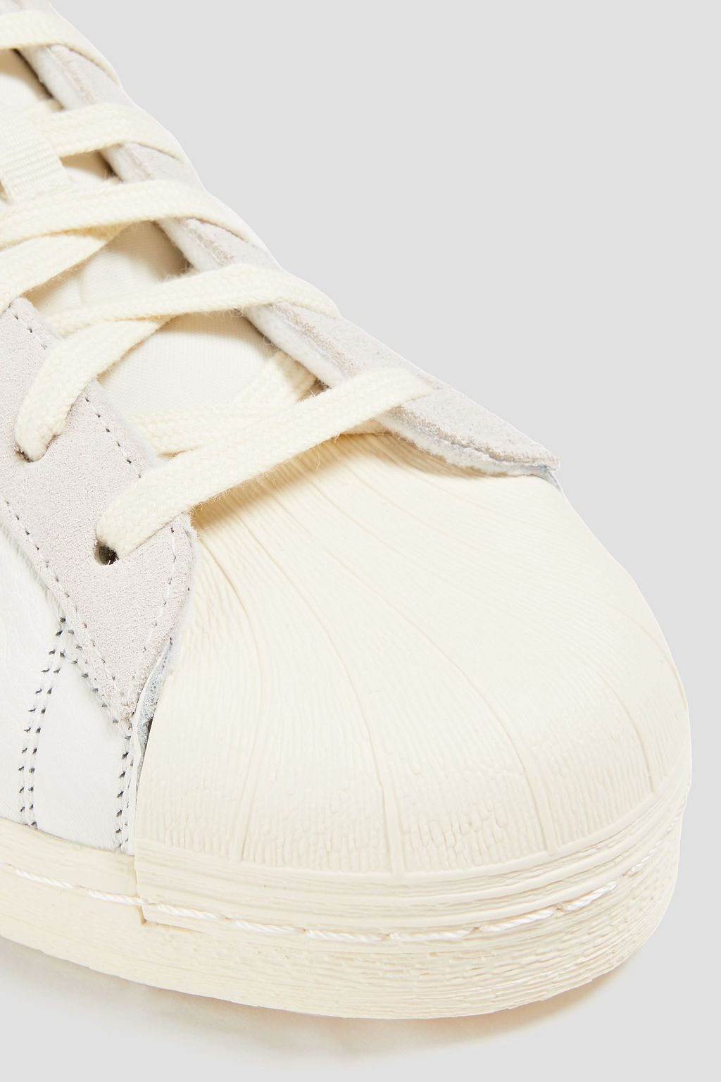 ADIDAS Pebbled-leather sneakers