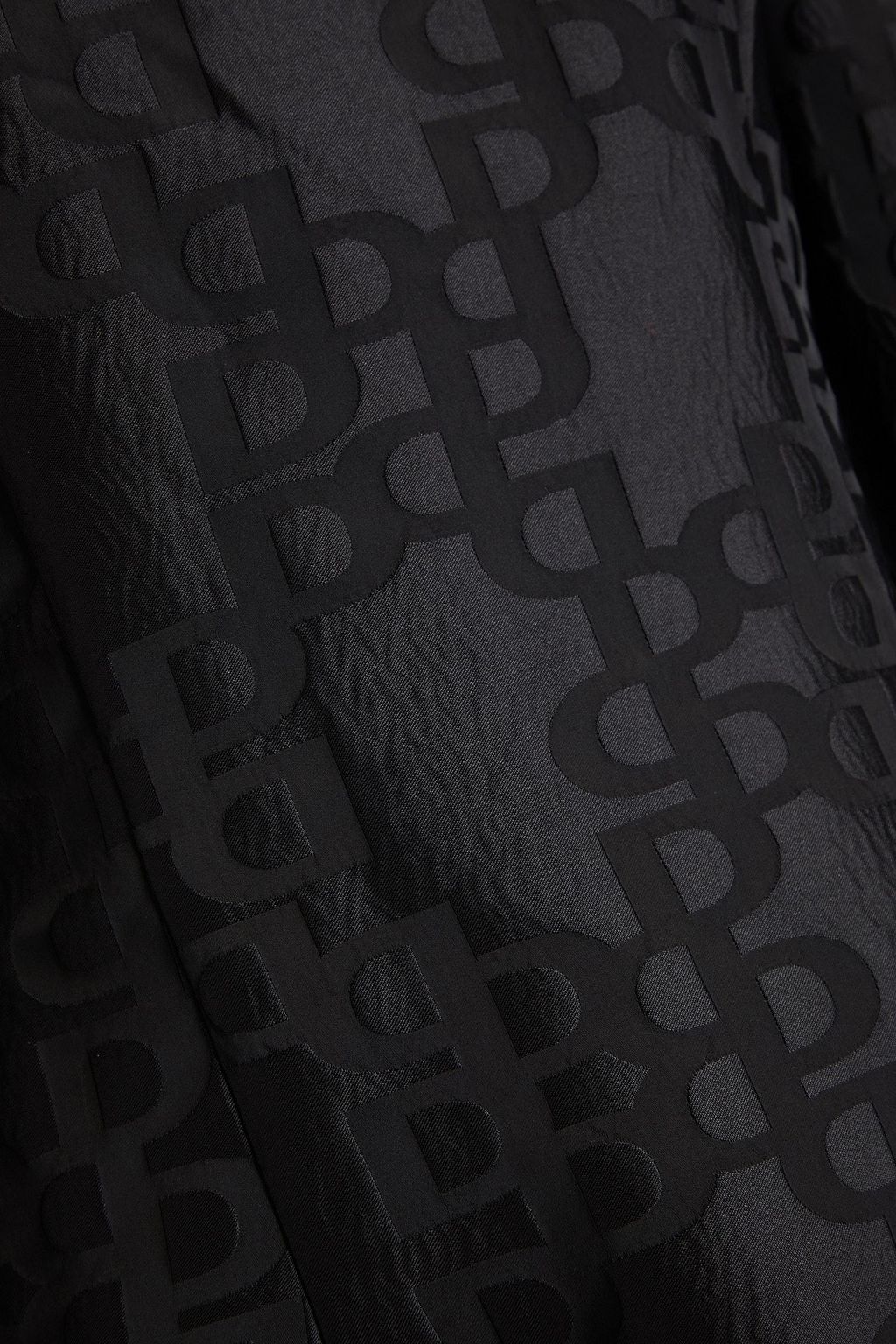 DAY BIRGER ET MIKKELSEN 크링클 새틴 자카드 미니 드레스