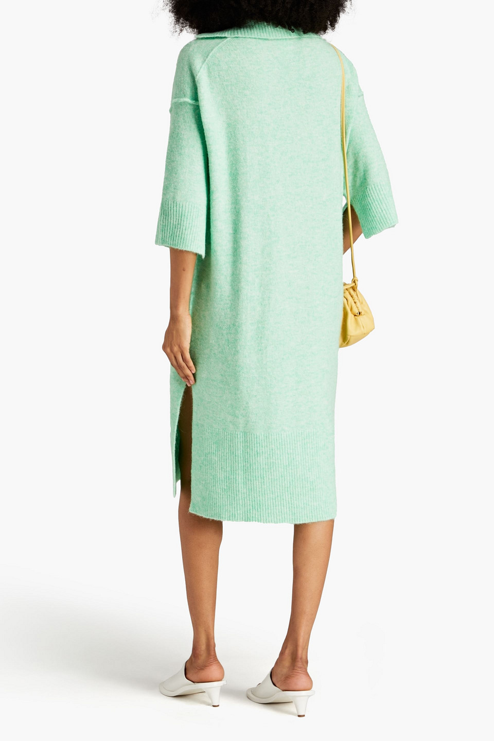 Day Birger Et Mikkelsen Eugene Wool-blend Dress In Mint