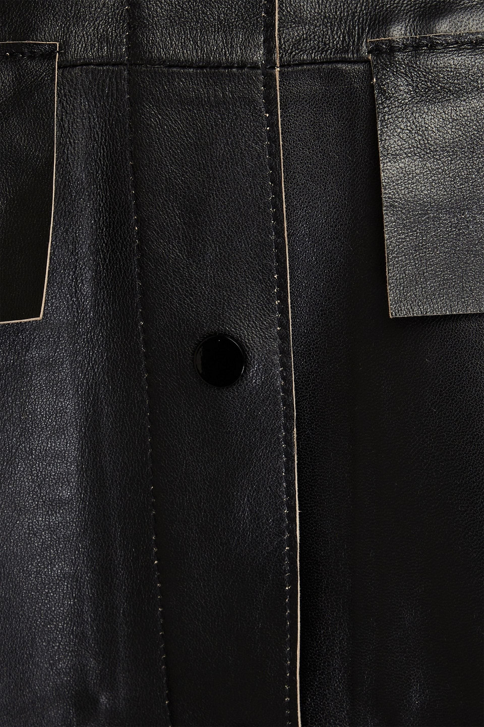 Day Birger Et Mikkelsen Finn Leather Jacket In Black