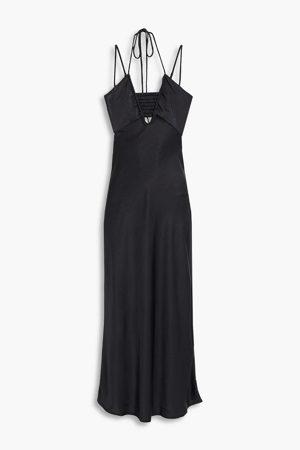alc black cut out dress ALC Women's Alexis Sequin Midi Dress