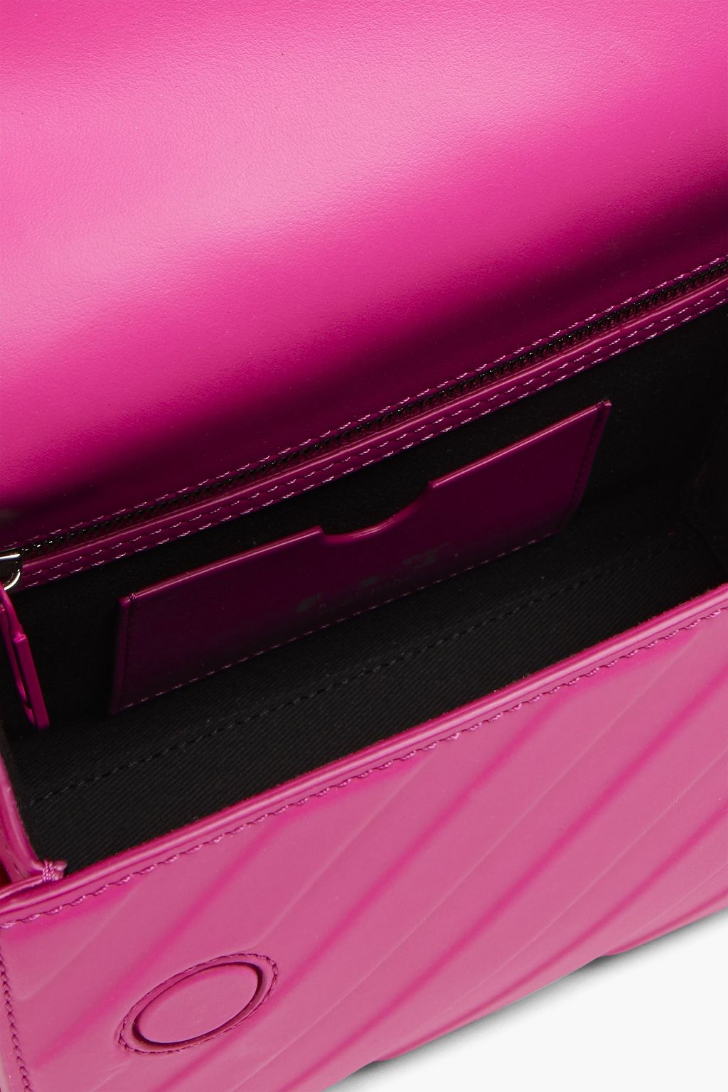 OFF-WHITE™ Clipper 18 embossed leather shoulder bag