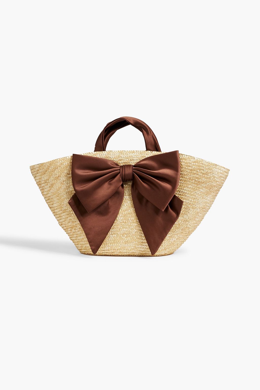 Luxury Inspired Bow Straw Topper