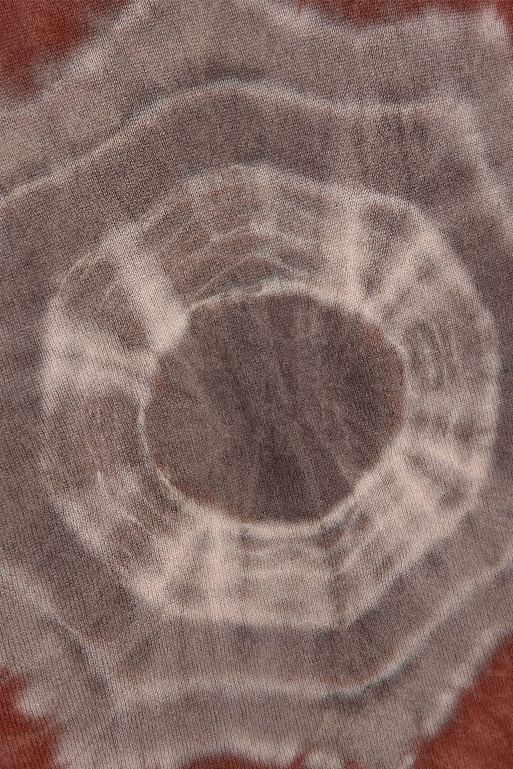 RAQUEL ALLEGRA Boyfriend tie-dyed cashmere sweater