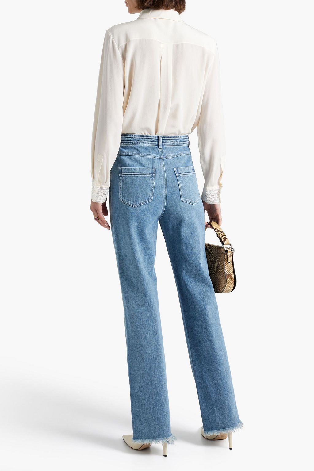 CHLOÉ Frayed boyfriend jeans