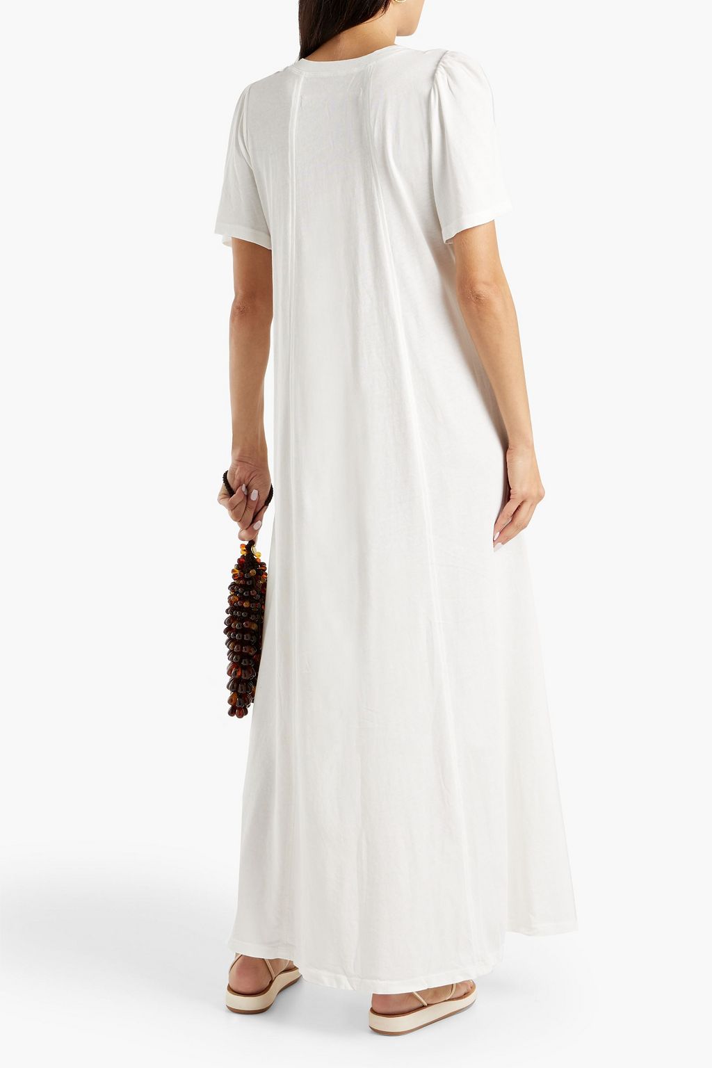 RAQUEL ALLEGRA Cotton-jersey maxi dress