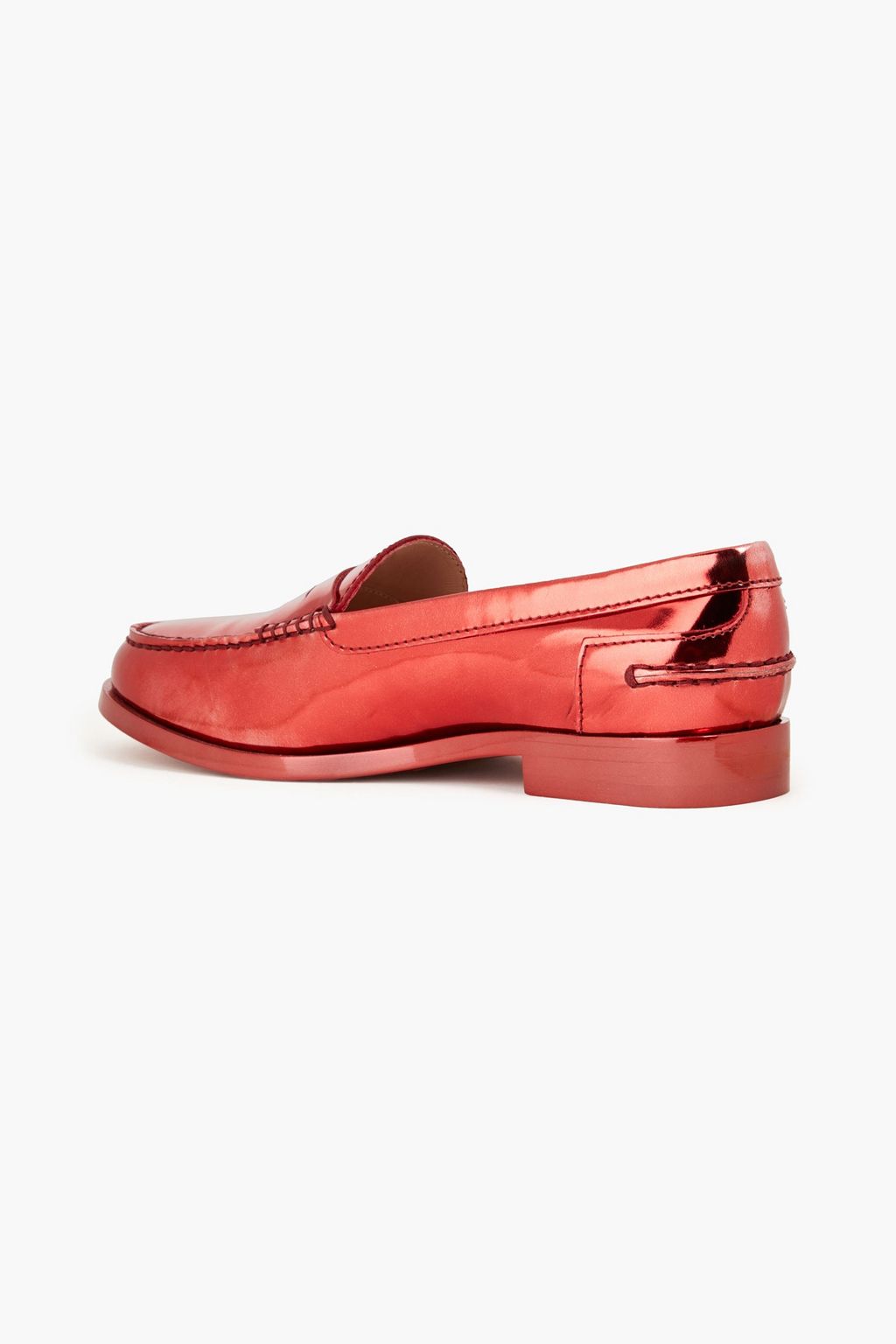 TOD'S حذاء لوفر «+ألبر الباز» من الجلد العاكس