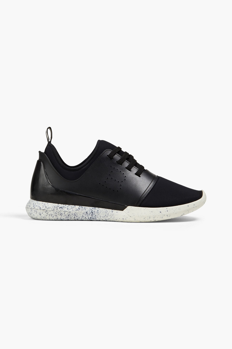 Bally Ladies Avelle Neoprene Sneakers, Brand Size 38 (us Size 7.5) In Black
