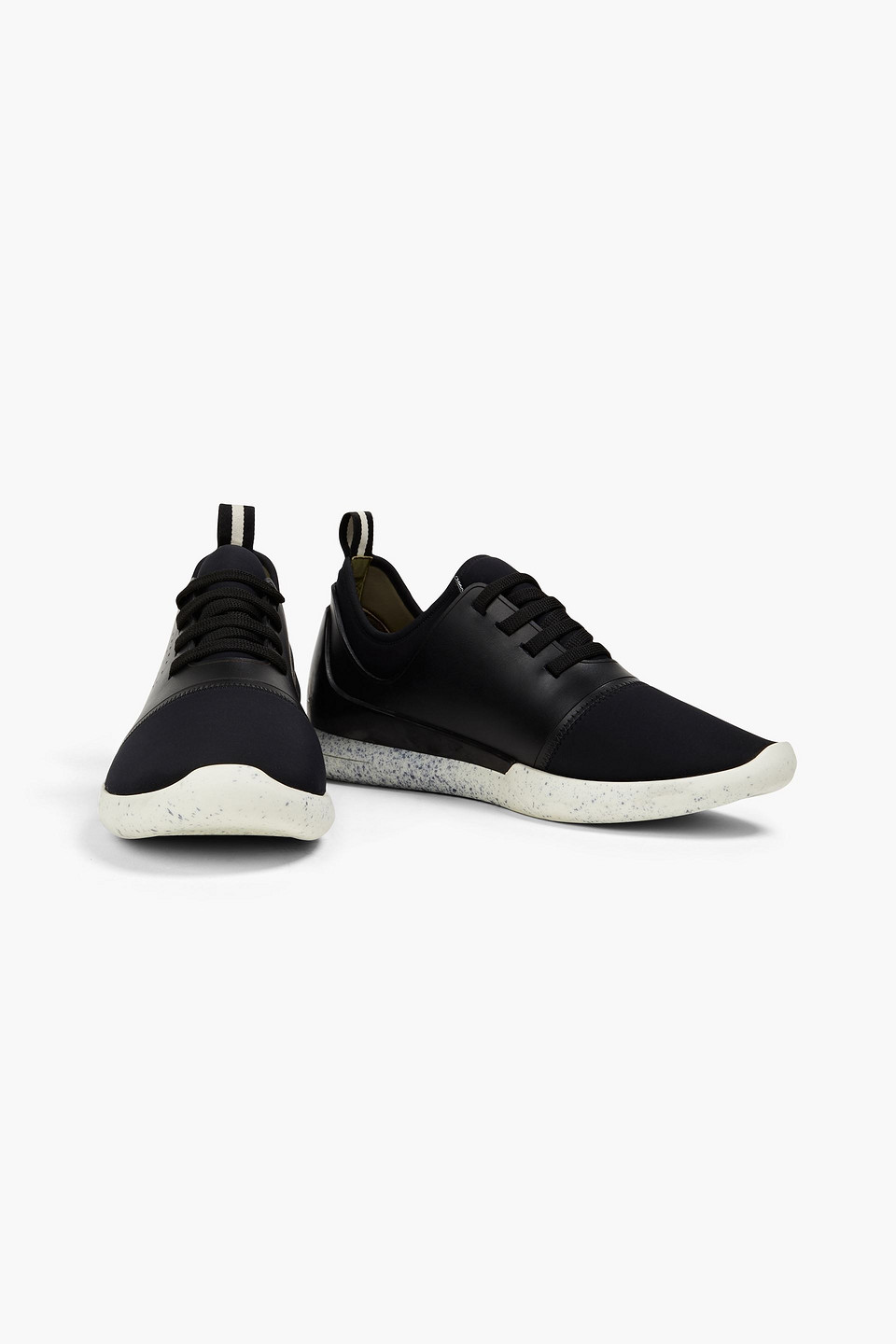 Bally Ladies Avelle Neoprene Sneakers, Brand Size 38 (us Size 7.5) In Black