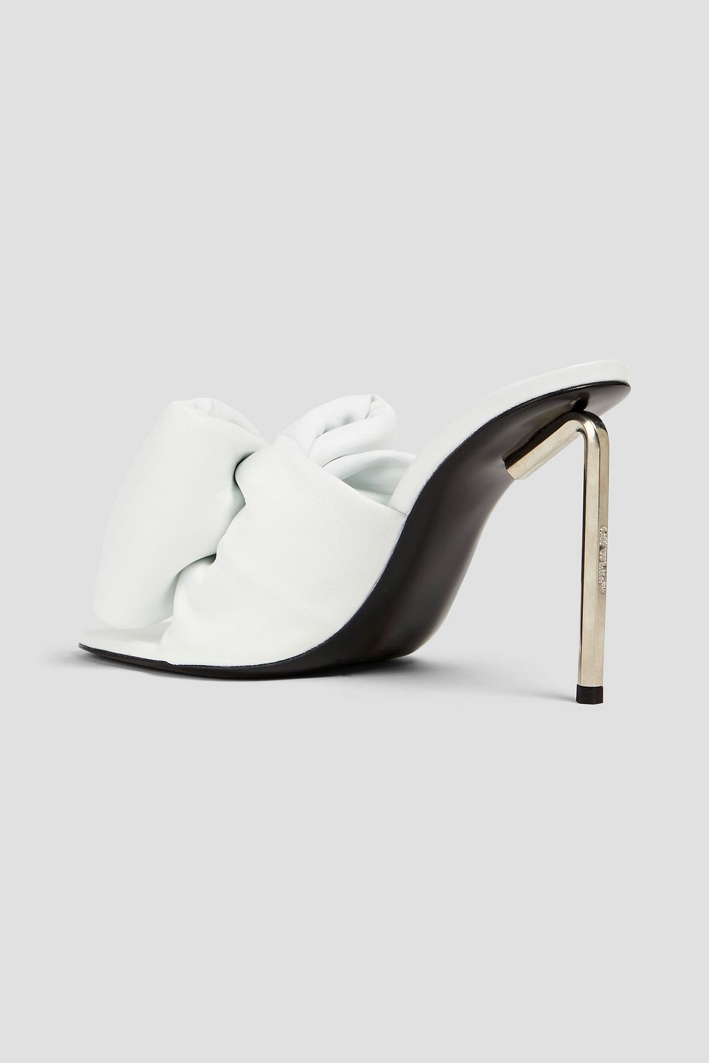 OFF-WHITE™ Allen bow-embellished leather mules