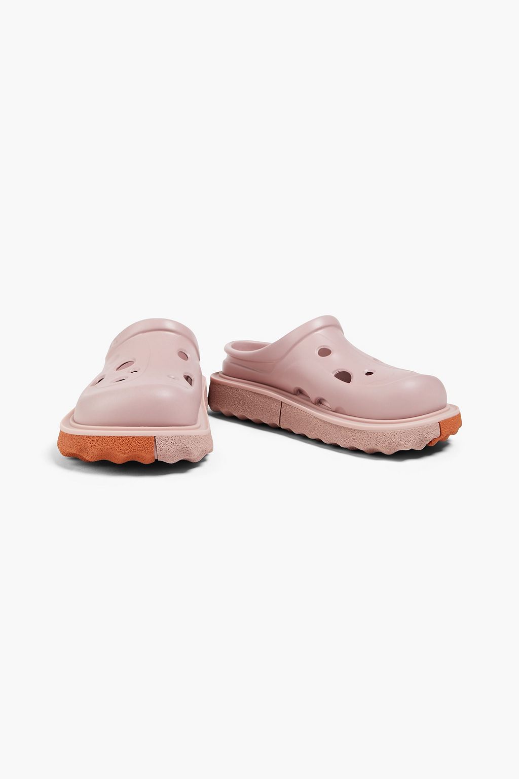 OFF-WHITE™ حذاء ميول «ميتيور» بنعل سميك من المطاط المخرم