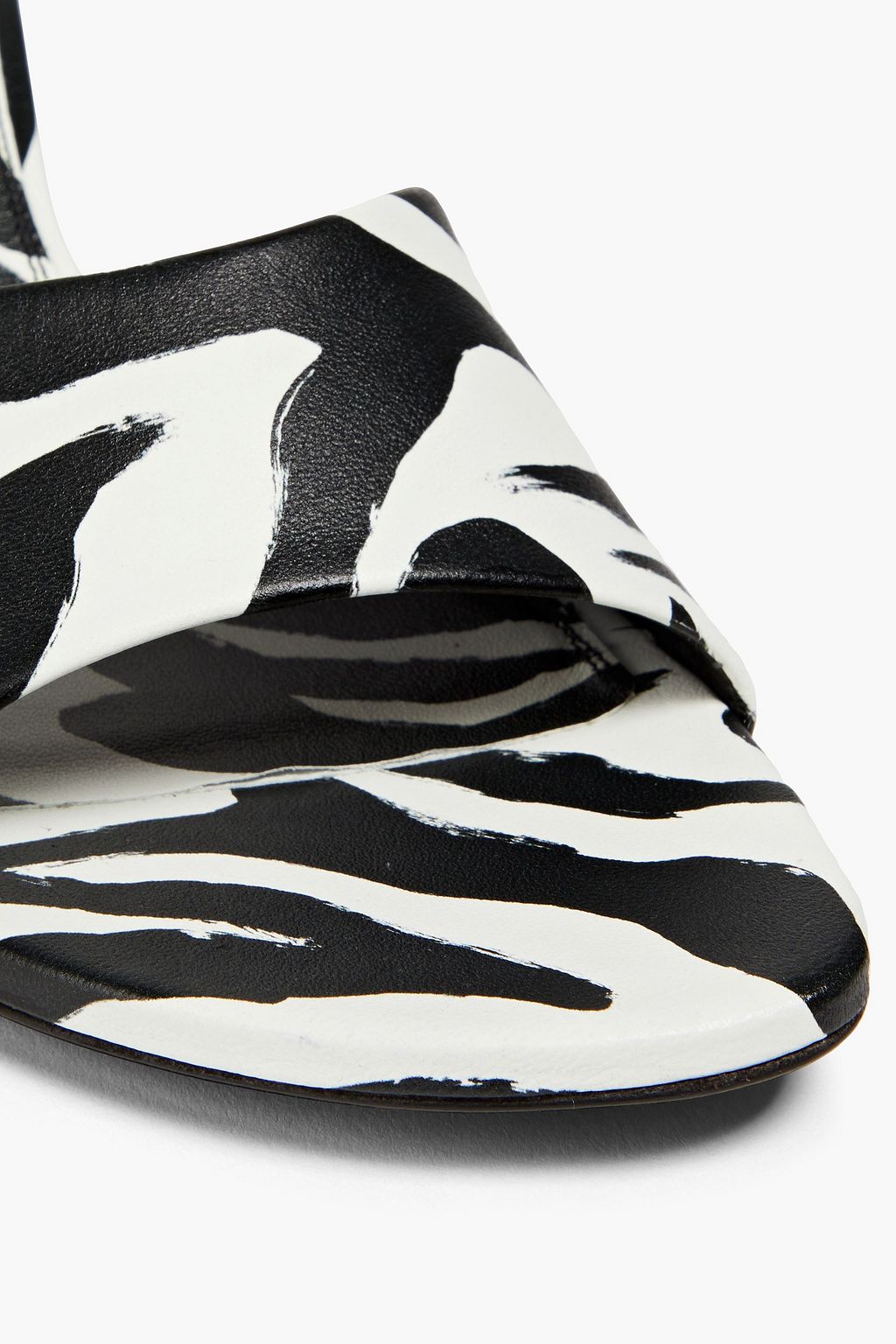 OFF-WHITE™ Allen zebra-print leather mules