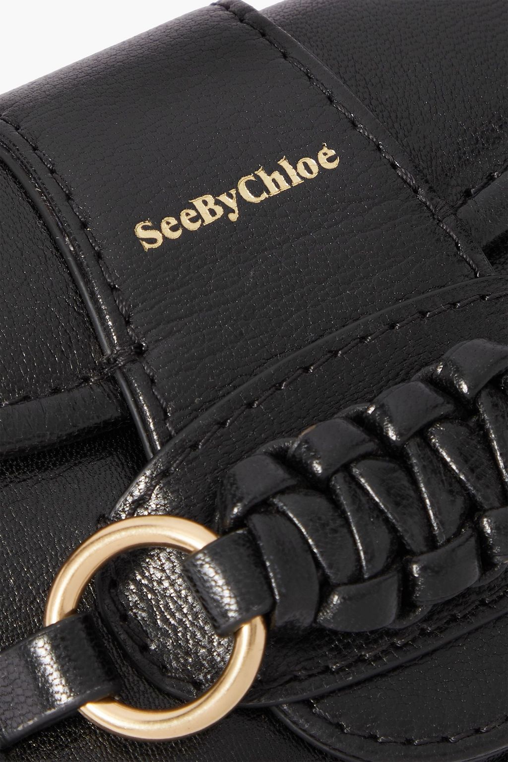 SEE BY CHLOÉ Saddie embellished leather shoulder bag