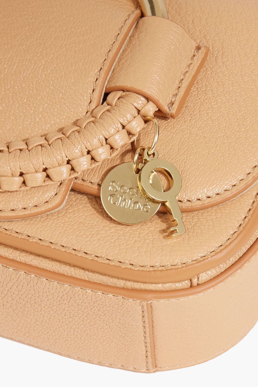 SEE BY CHLOÉ Hana pebbled-leather shoulder bag