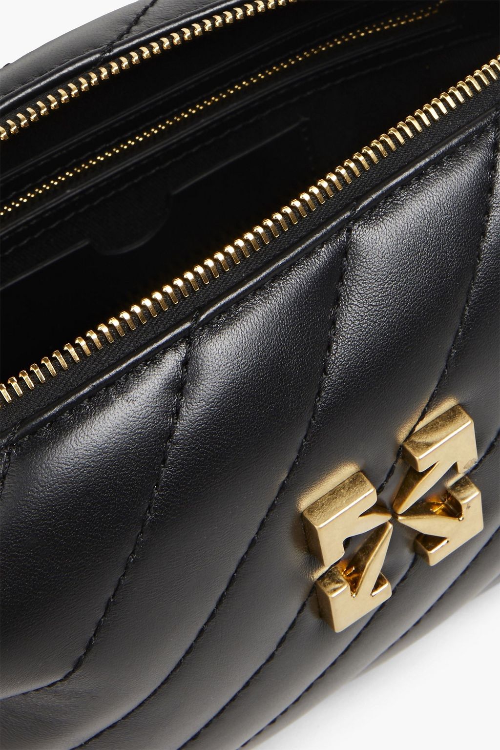 OFF-WHITE™ Jackhammer quilted leather cross-body bag