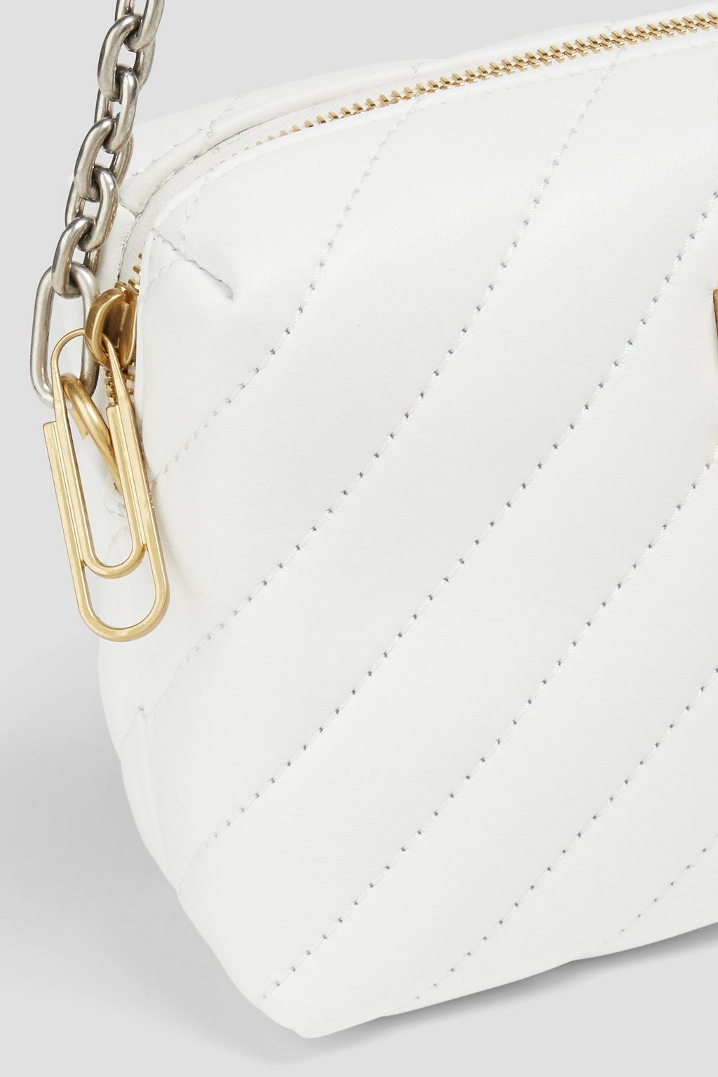 OFF-WHITE™ Jackhammer レザー クロスボディバッグ キルティング
