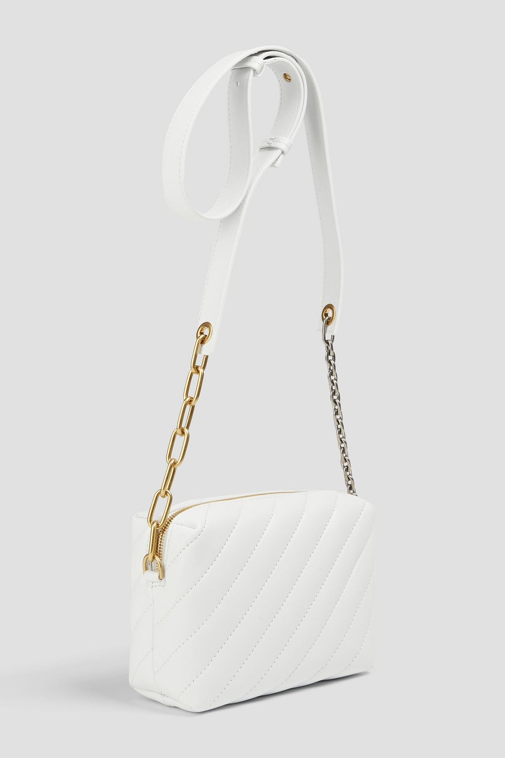 OFF-WHITE™ Jackhammer レザー クロスボディバッグ キルティング