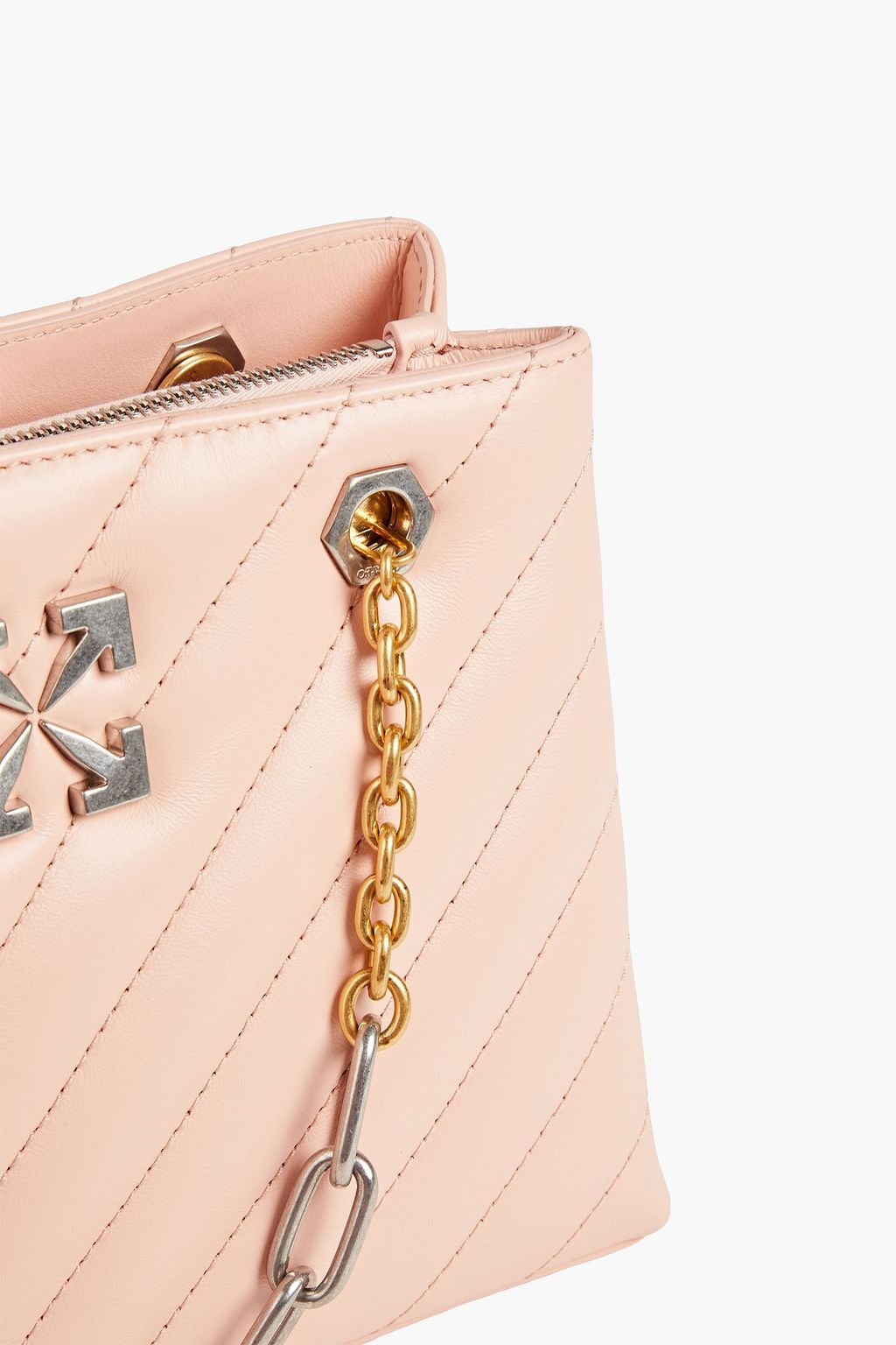 OFF-WHITE™ Jackhammer 25 quilted leather tote