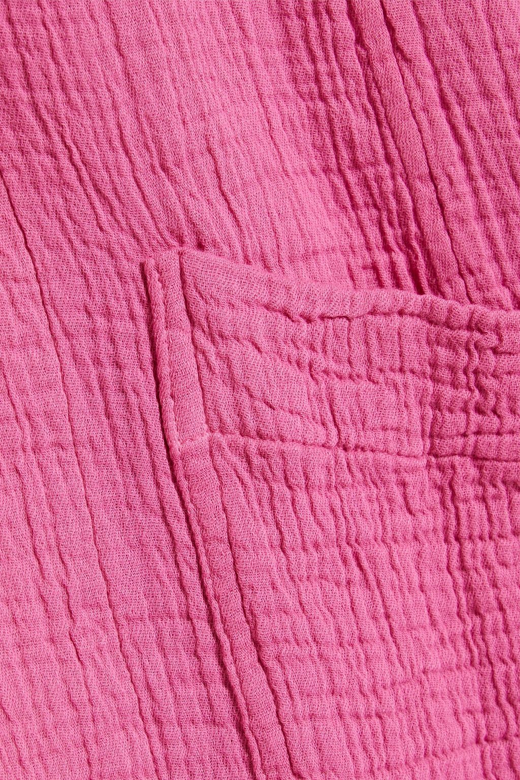 RAQUEL ALLEGRA Cotton-cloqué blazer