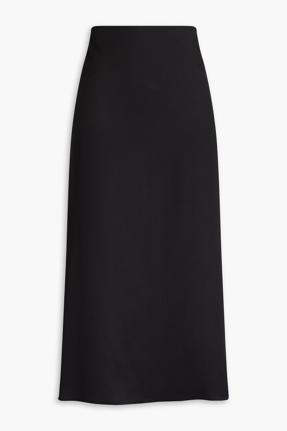 Magda Butrym Silk-satin Midi Skirt In Black