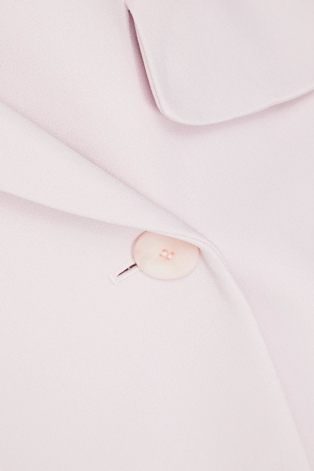 MCQUEEN Asymmetric crepe blazer